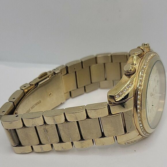 Michael Kors Bradshaw MK5605 Women Stainless Steel Analog Dial Wrist Watch AM697 - Picture 10 of 11